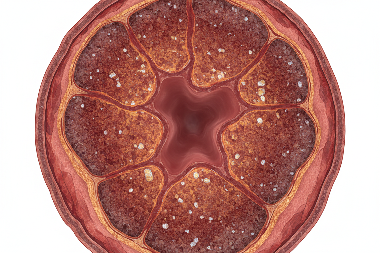 Artery inflammation caused by homocysteine buildup